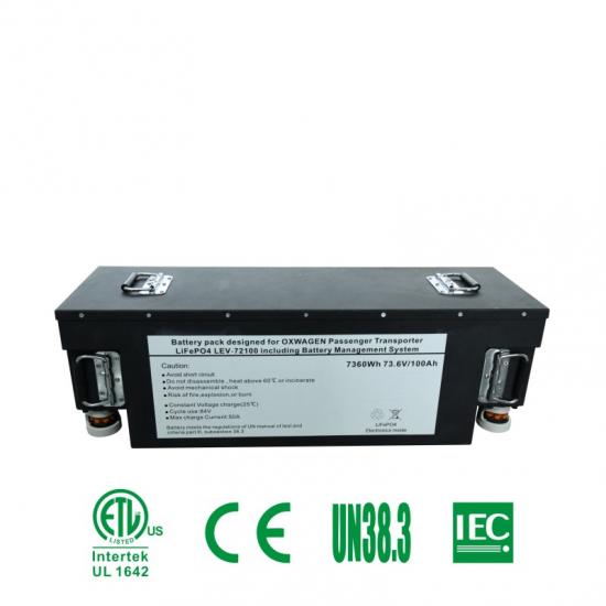 Solución de batería de litio para AGV