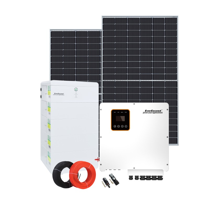 Sistema de energía solar para el hogar
