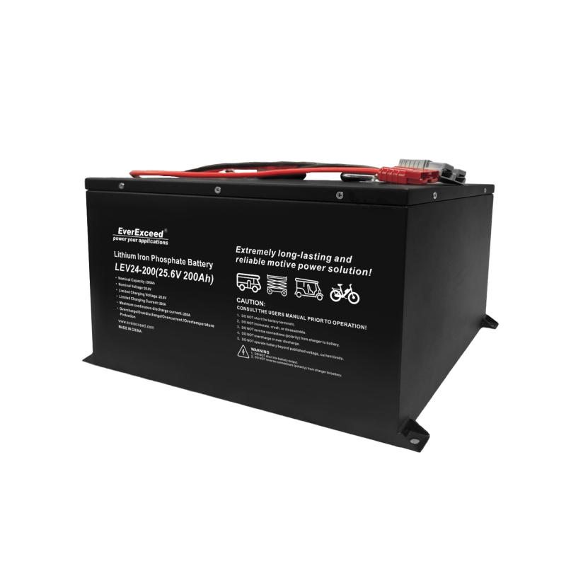 Paquete de baterías de almacenamiento LiFePO4 para vehículos
