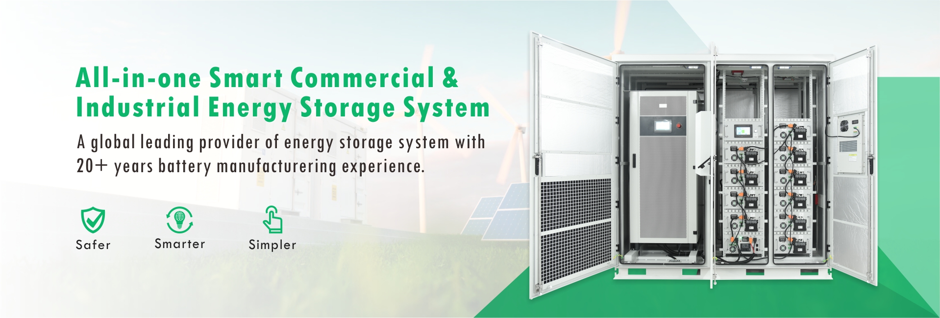 EverPower Commercial & Industrial Solar+ Energy Storage System