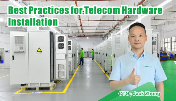 Mejores prácticas para la instalación de hardware de telecomunicaciones: Mejorar el rendimiento con las soluciones de energía EverExceed
