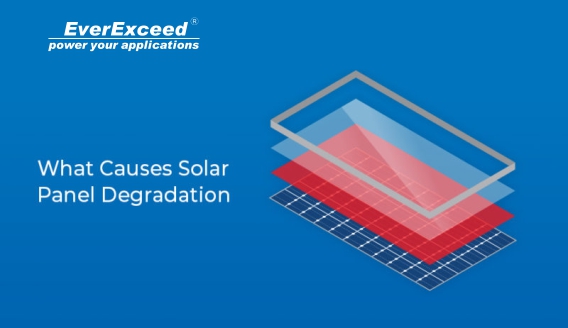 Razones de la degradación del panel solar