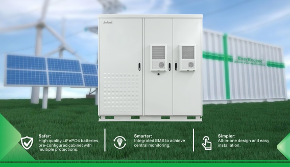 Diseño de refrigeración por aire y disipación de calor de un sistema de almacenamiento de energía industrial y comercial.