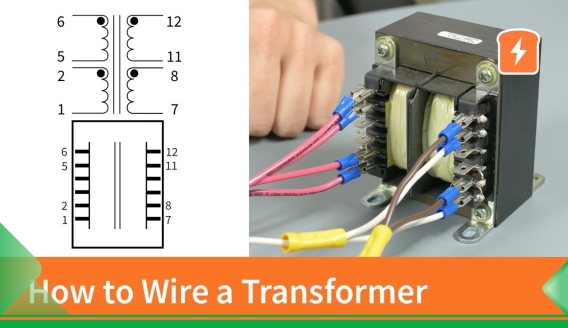 Método de cableado del transformador
    