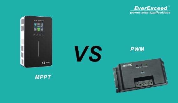 Diferencia entre el controlador de carga solar PWM & MPPT