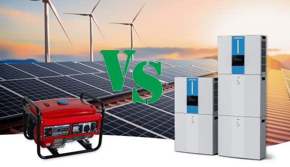 Generador vs sistema de energía solar: ¿cuál elegir?