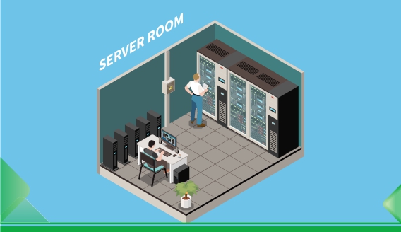 Características de la fuente de alimentación UPS utilizada en salas de servidores