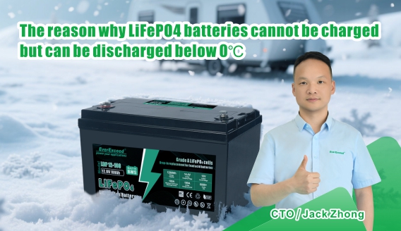 La razón por la que las baterías LiFePO4 no se pueden cargar pero sí descargar por debajo de 0 ℃