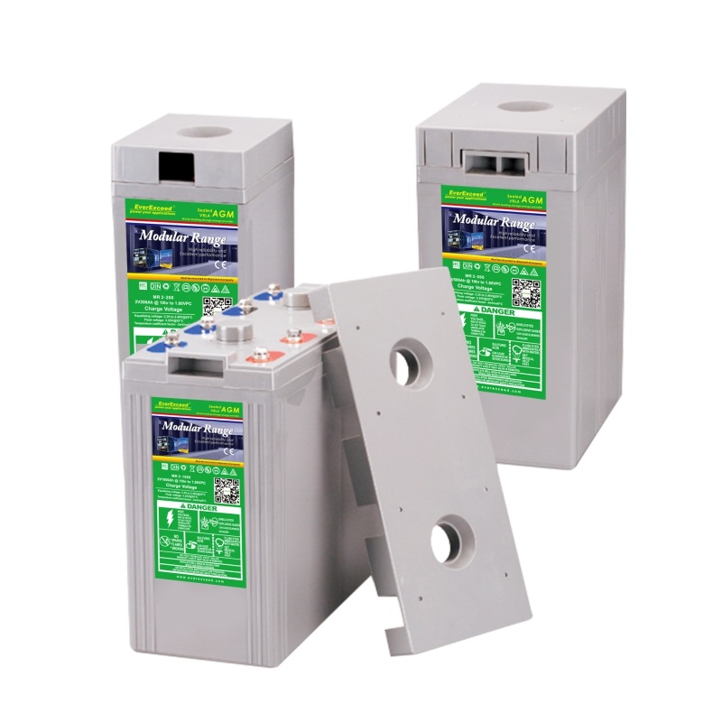 batería modular de la gama vrla