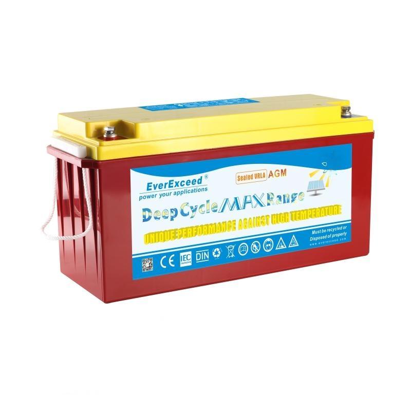 batería vrla de rango máximo de ciclo profundo