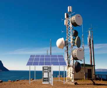Solución de sustitución de energía solar por diésel para estaciones base de telecomunicaciones