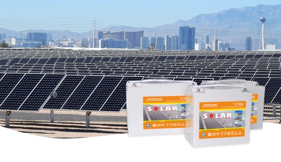 Instalación exitosa de baterías solares para el proyecto solar de Líbano