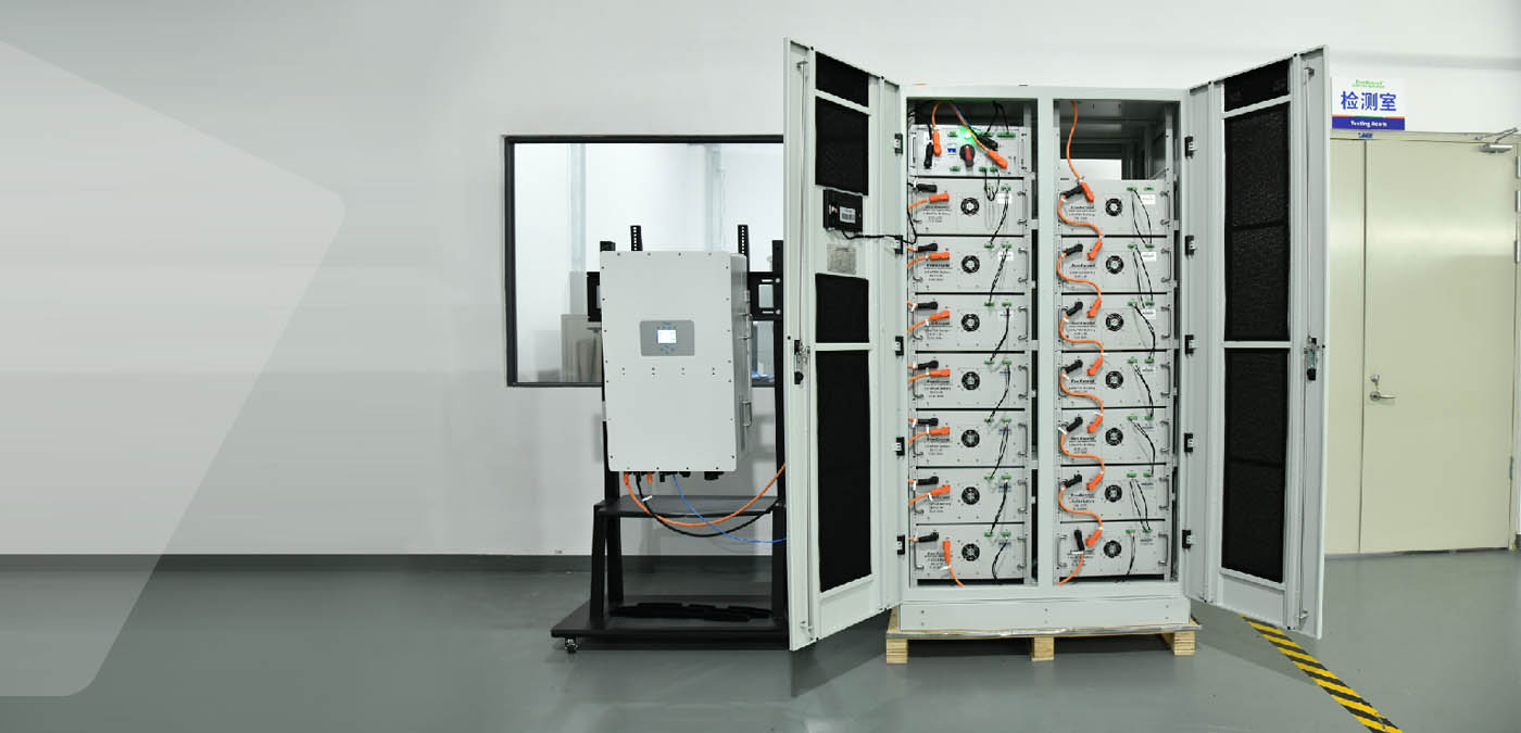 Batería de litio de 716,8 V y 280 A para sistemas de almacenamiento de energía comerciales e industriales. Compatible con inversor Deye.