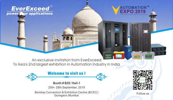 bienvenido a visitar everexceed en automatización expo india -2019