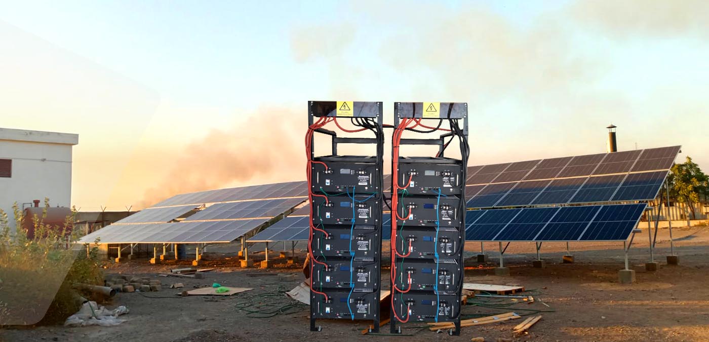 Baterías solares LiFePO4 de 48 V y 200 Ah