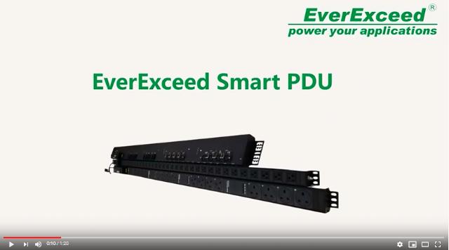 everexceed smart pdu (unidad de distribución de energía)